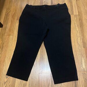 Women's Lane Bryant Black Trousers Sz 26 Short